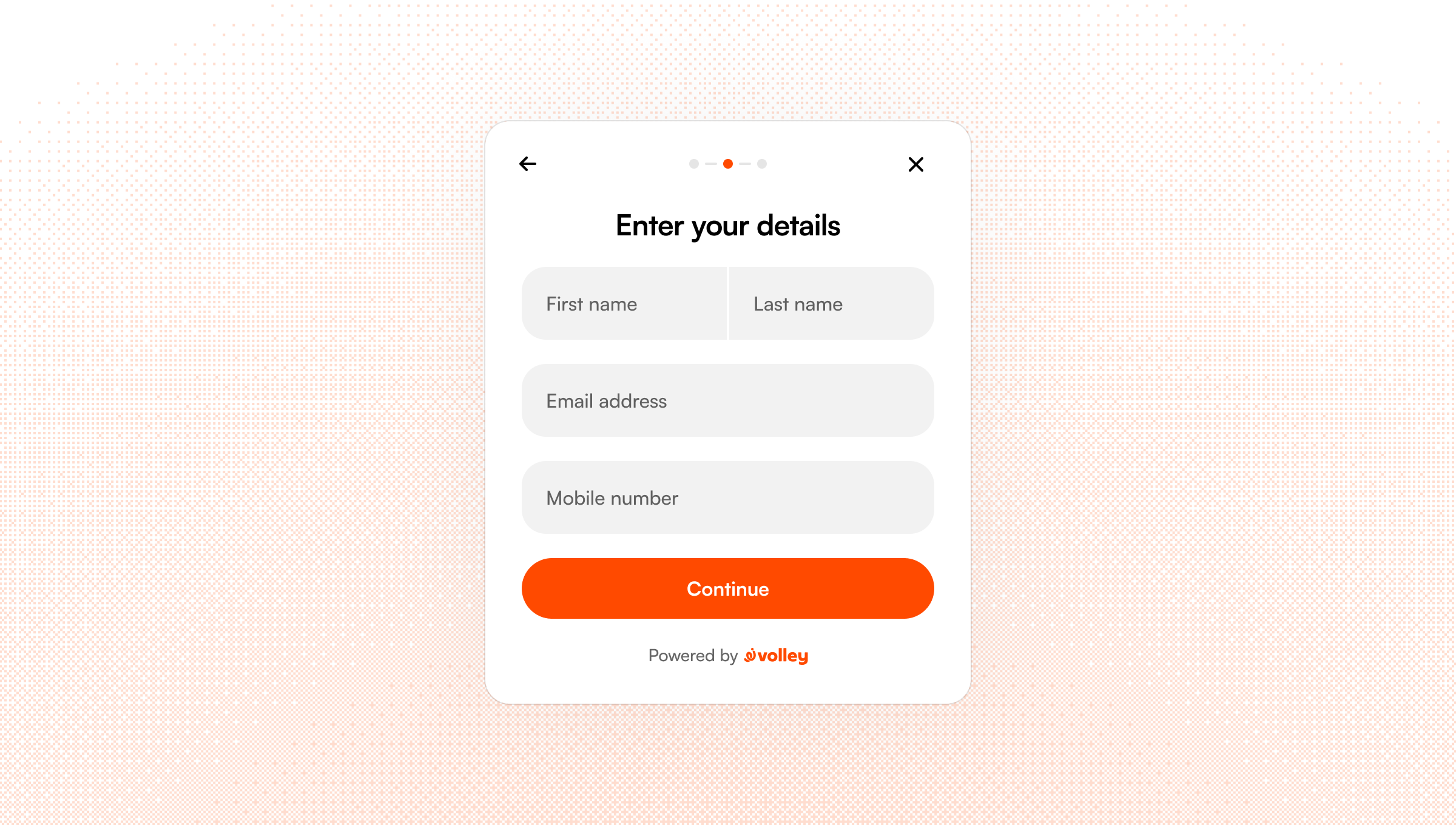 Customer details