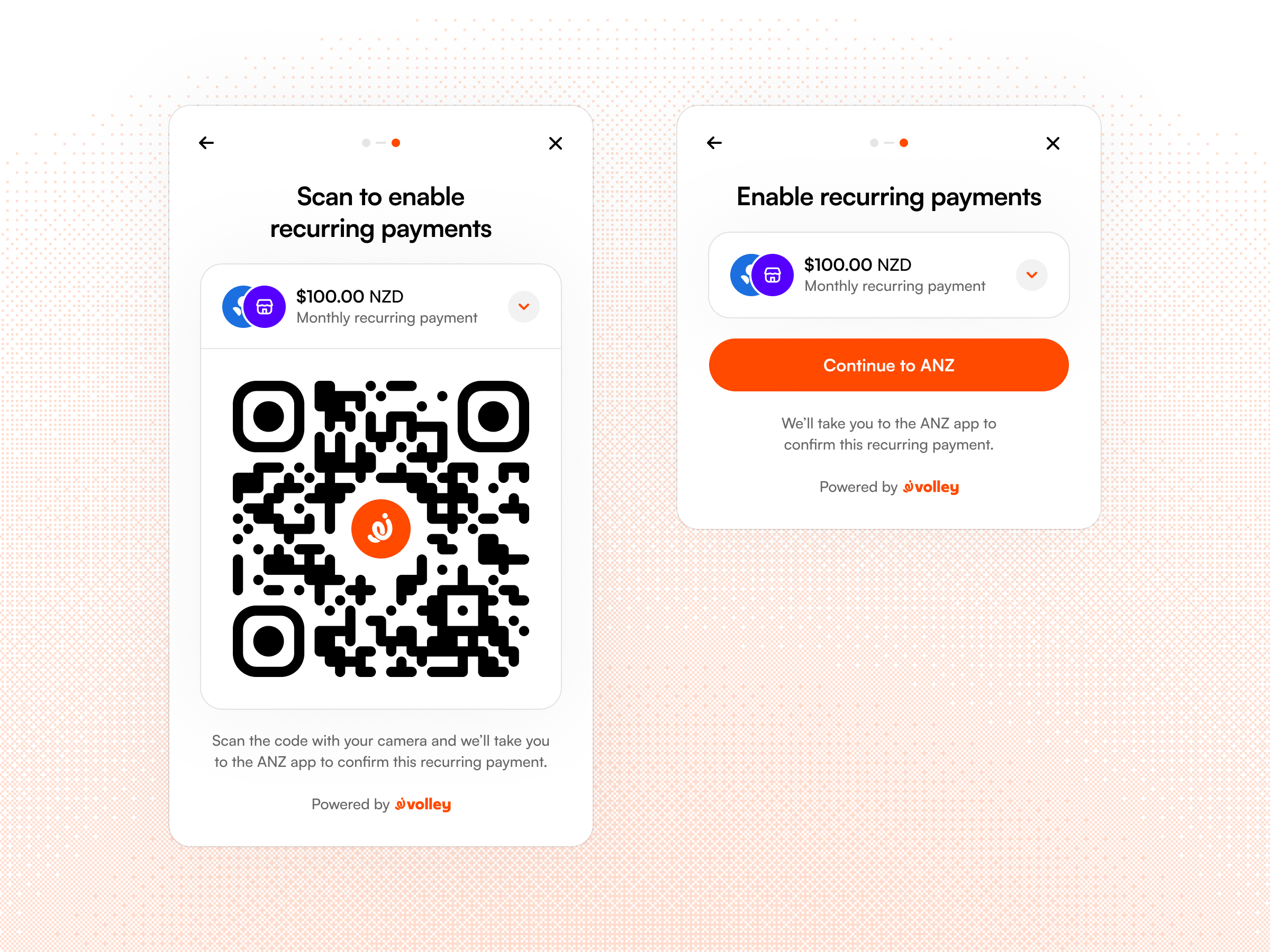 Web SDK recurring